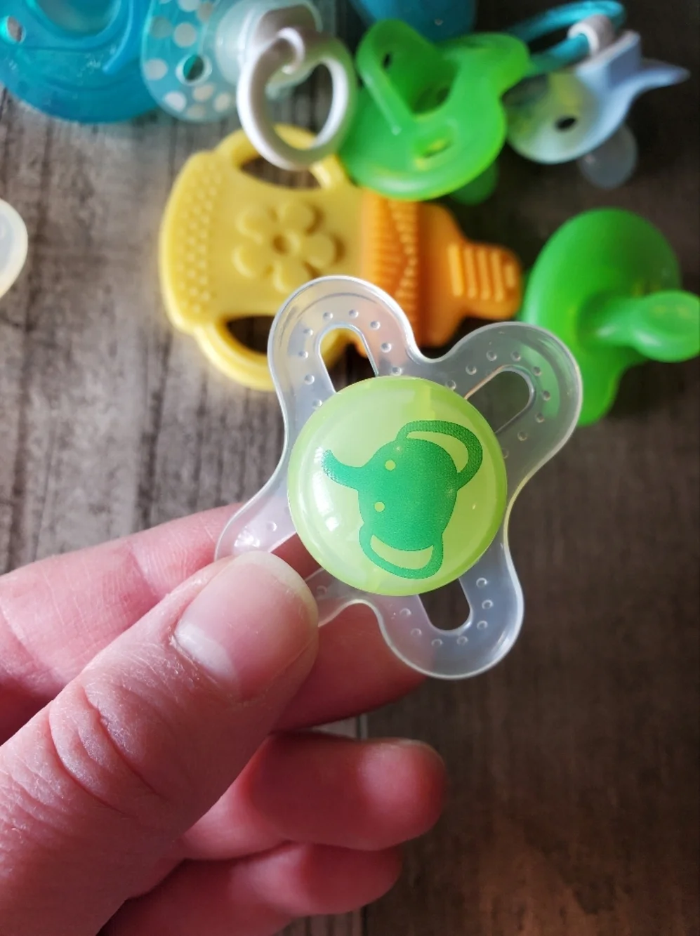 Baby Binkies Pacifiers Teethers Toothbrush Infant Feeding Utensil Bundle